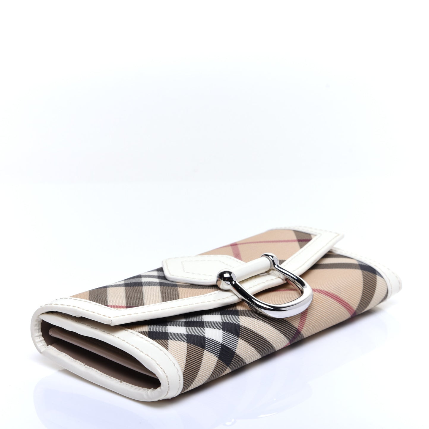Nova Check Penrose Continental Wallet White