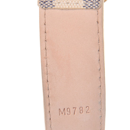 Louis Vuitton Damier Azur 25mm Belt 80 32 9 of 10