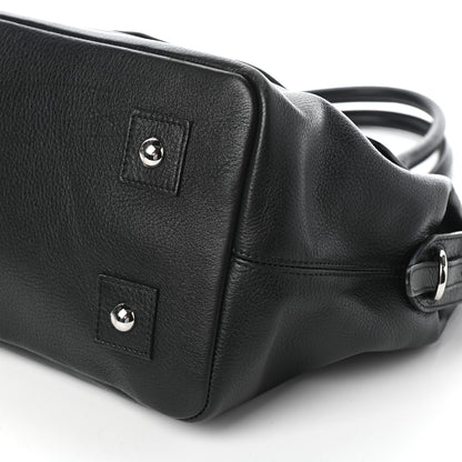 Mulberry Soft Grain Calfskin Satchel Black 8 of 8