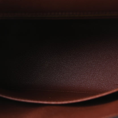 Hermes Epsom Tri-Color Kelly Sellier 25 Terre Ebene Craie 4 of 10