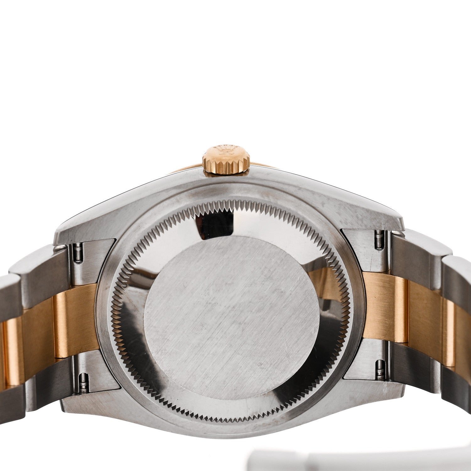Rolex Stainless Steel 18K Yellow Gold Diamond 36mm Oyster Perpetual Datejust Watch Champagne Jubilee 126233 5 of 5