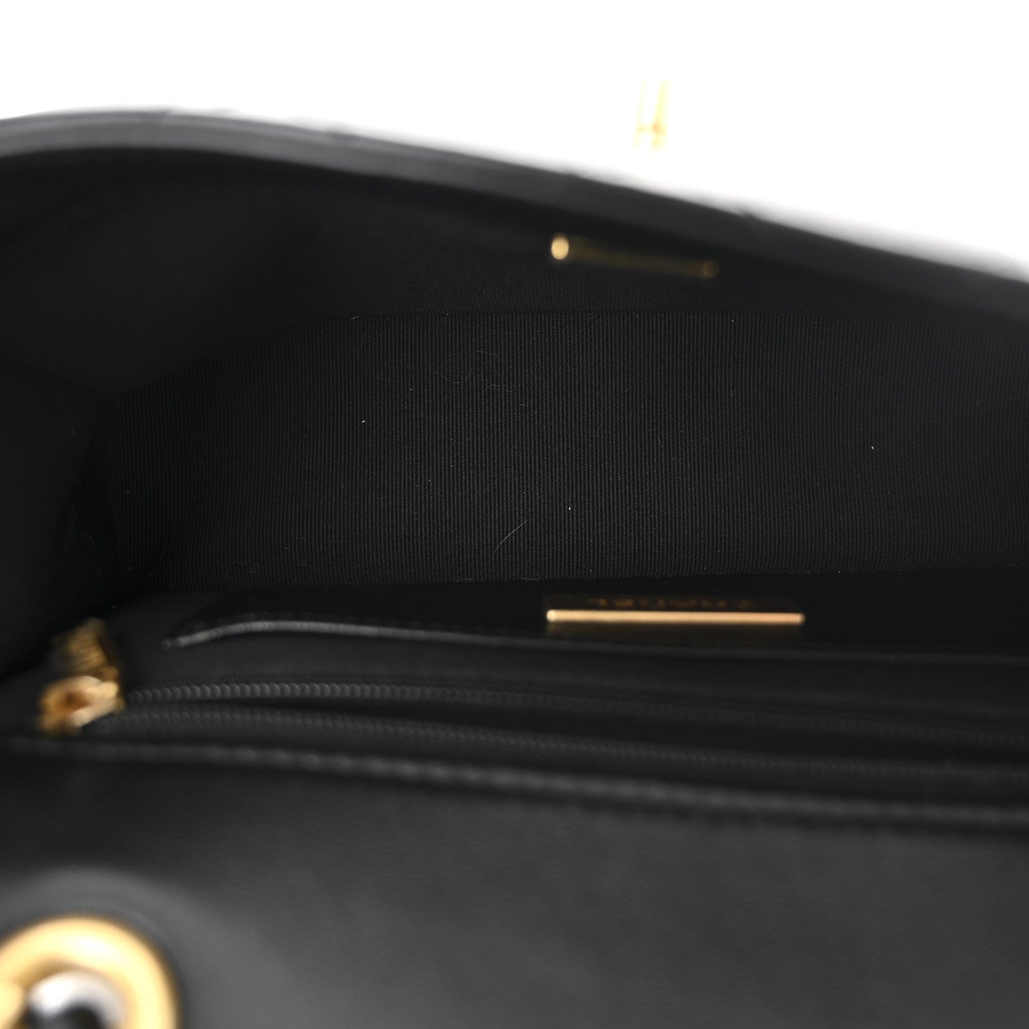 Chanel Shiny Lambskin Quilted Mini Flap Black 5 of 11