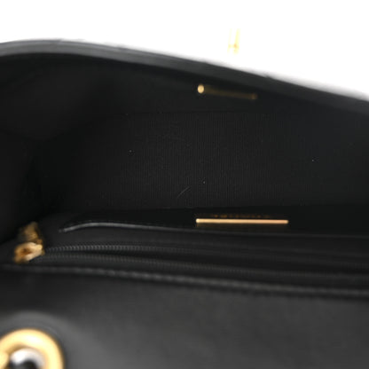 Chanel Shiny Lambskin Quilted Mini Flap Black 5 of 11