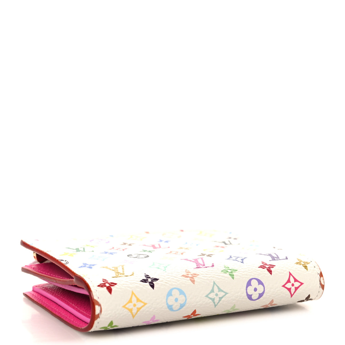 LV X TM Monogram Multicolor Lisa Wallet White