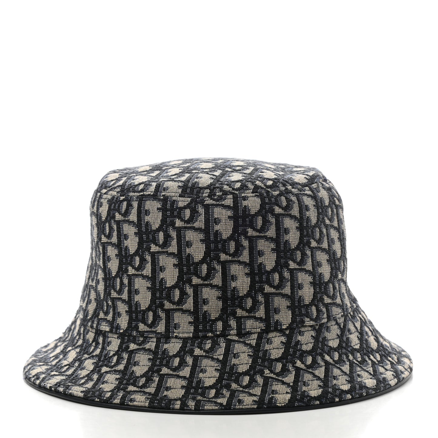 Oblique Jacquard Bucket Hat L Blue