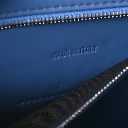 Balenciaga Denim BB Monogram Small Hourglass Top Handle Bag Blue 9 of 9