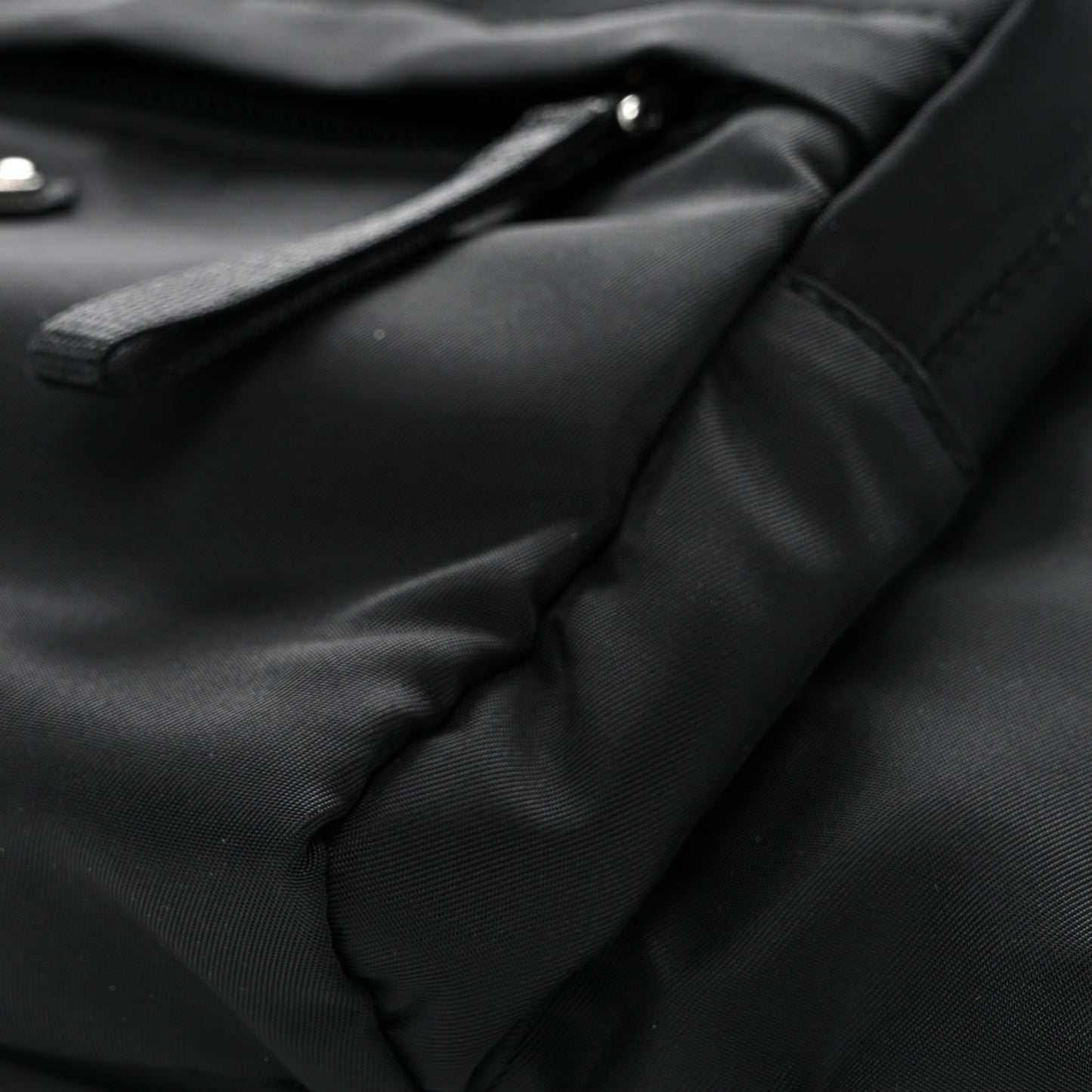 Tessuto Nylon Montagna Belt Bag Black