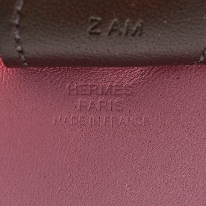 Hermes Milo Lambskin Grigri Rodeo Horse Bag Charm MM Mauve Sylvestre Bleu France Rouge Sellier 3 of 5