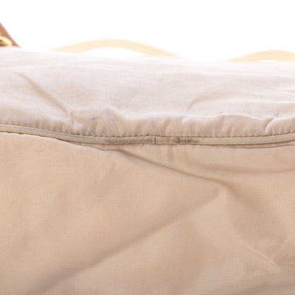 Prada Tessuto Nylon Nappa Shoulder Bag Beige 13 of 18