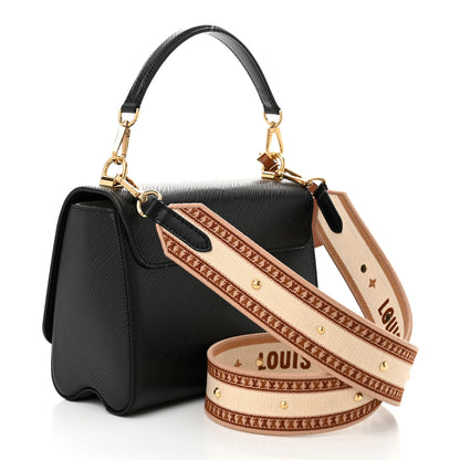 Louis Vuitton Epi Twist Top Handle Shoulder Bag Black 4 of 10