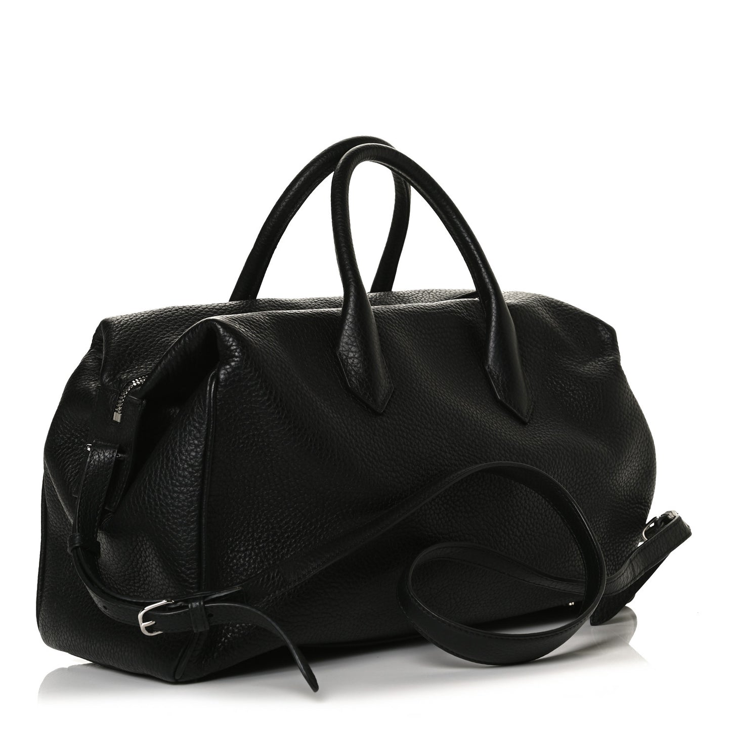 Veau Gros Grain Infanta Duffel Bag Black