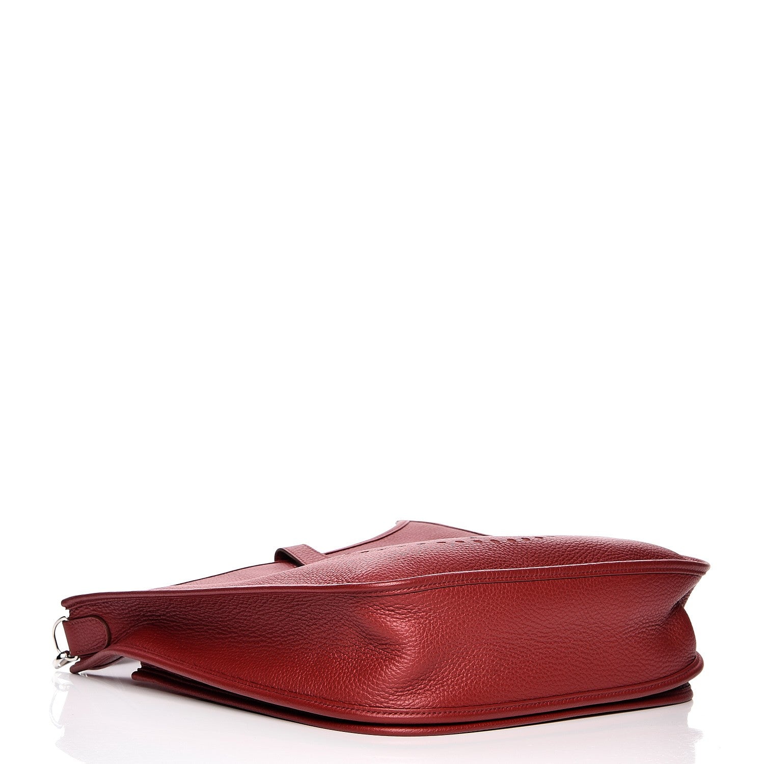 Hermes Taurillon Clemence Evelyne III GM Rouge H 4 of 8