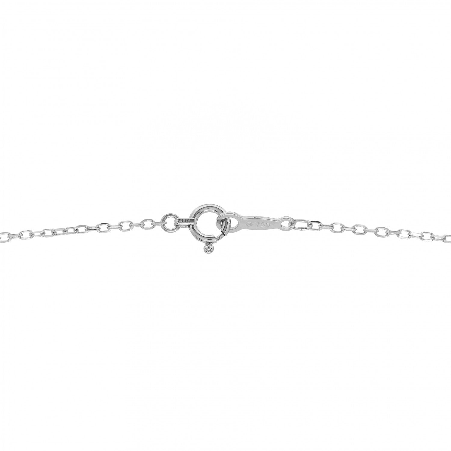 Mikimoto 18K White Gold Diamond Akoya Pearl 7.5-8mm Drop Pendant Necklace 4 of 5