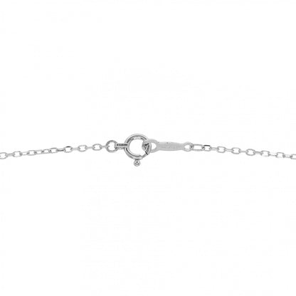 Mikimoto 18K White Gold Diamond Akoya Pearl 7.5-8mm Drop Pendant Necklace 4 of 5