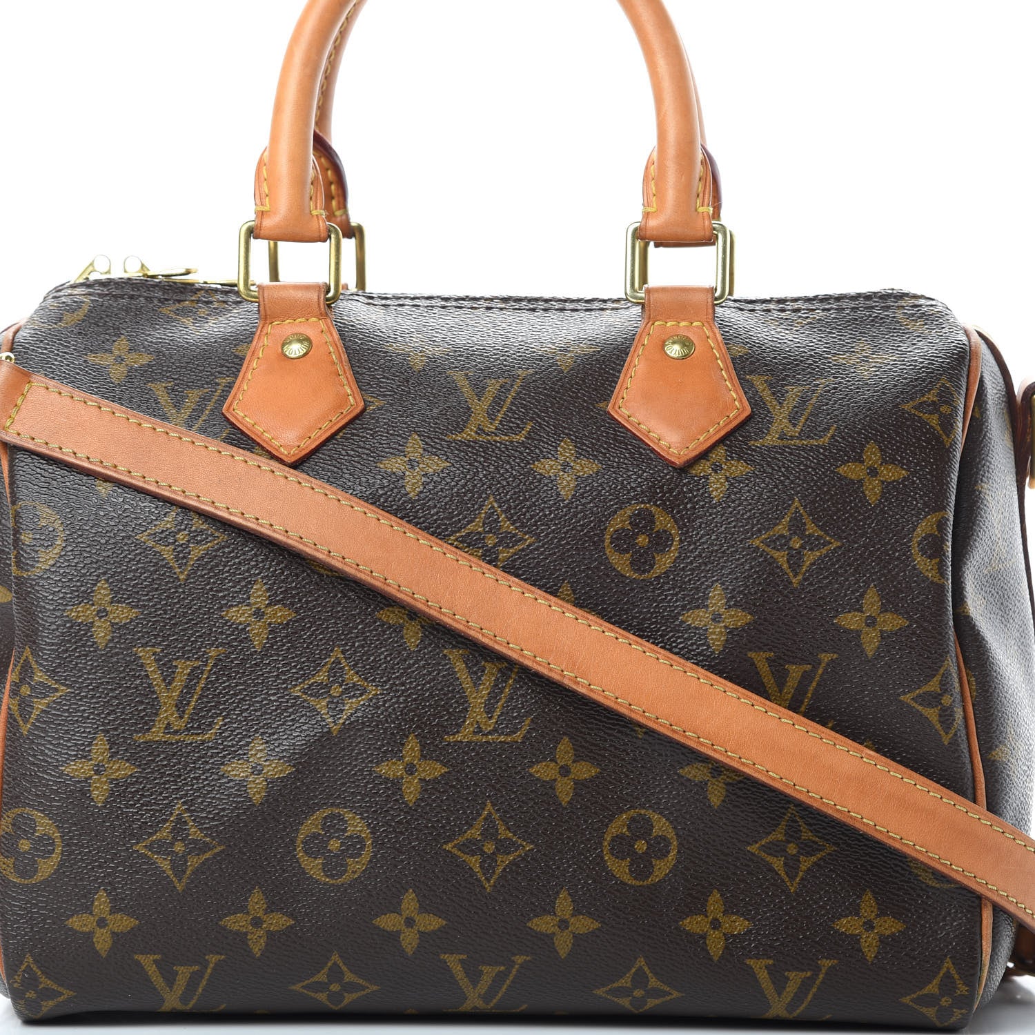 Louis Vuitton Monogram Speedy Bandouliere 25 8 of 14
