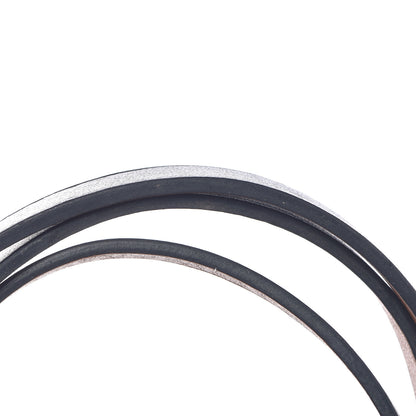 Hermes Chamonix Hapi 3MM Triple Tour Wrap Bracelet T2 Black 11 of 11