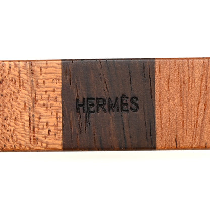 Hermes Sapodilla Cassia Wood Mini Samarcande Chess Game 6 of 8