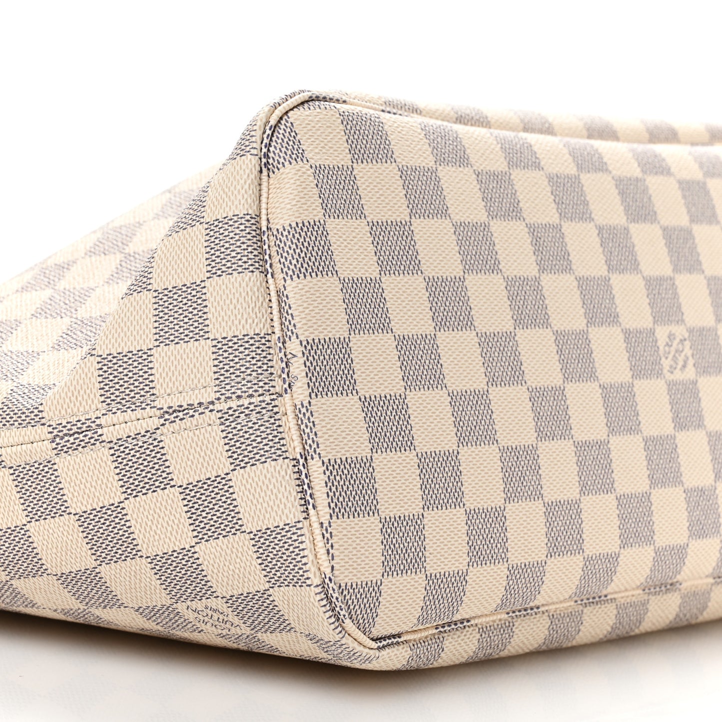 Damier Azur Neo Neverfull MM Rose Ballerine