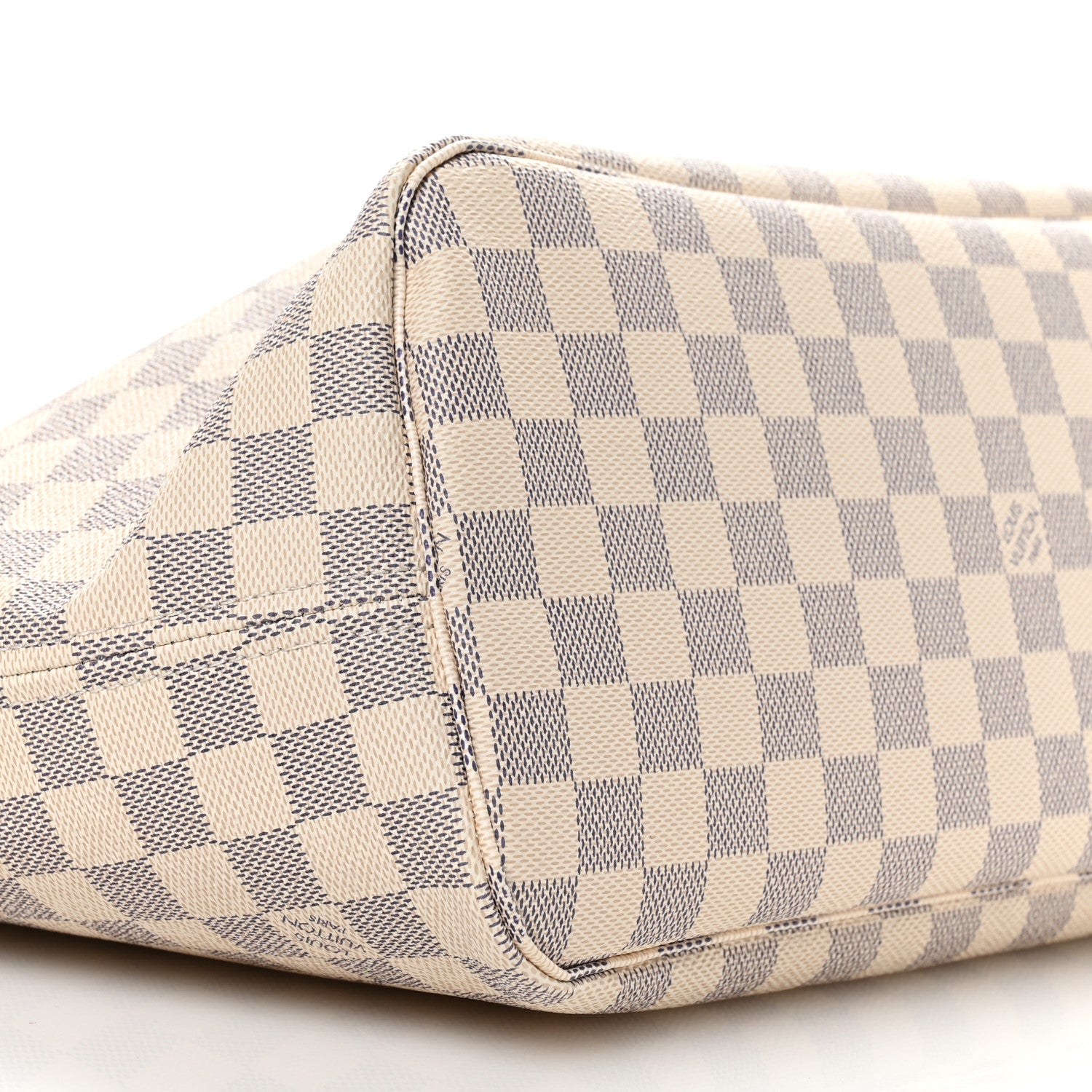 Louis Vuitton Damier Azur Neo Neverfull MM Rose Ballerine 9 of 10
