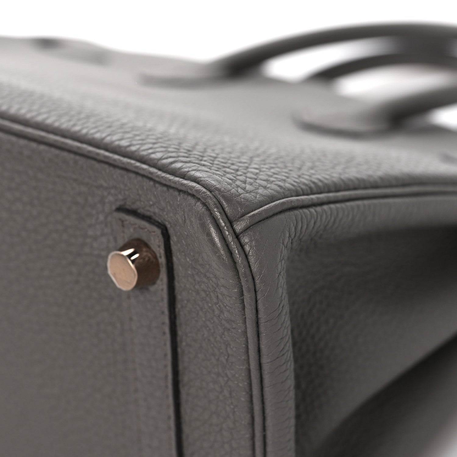 Hermes Togo Birkin 25 Etain 12 of 12