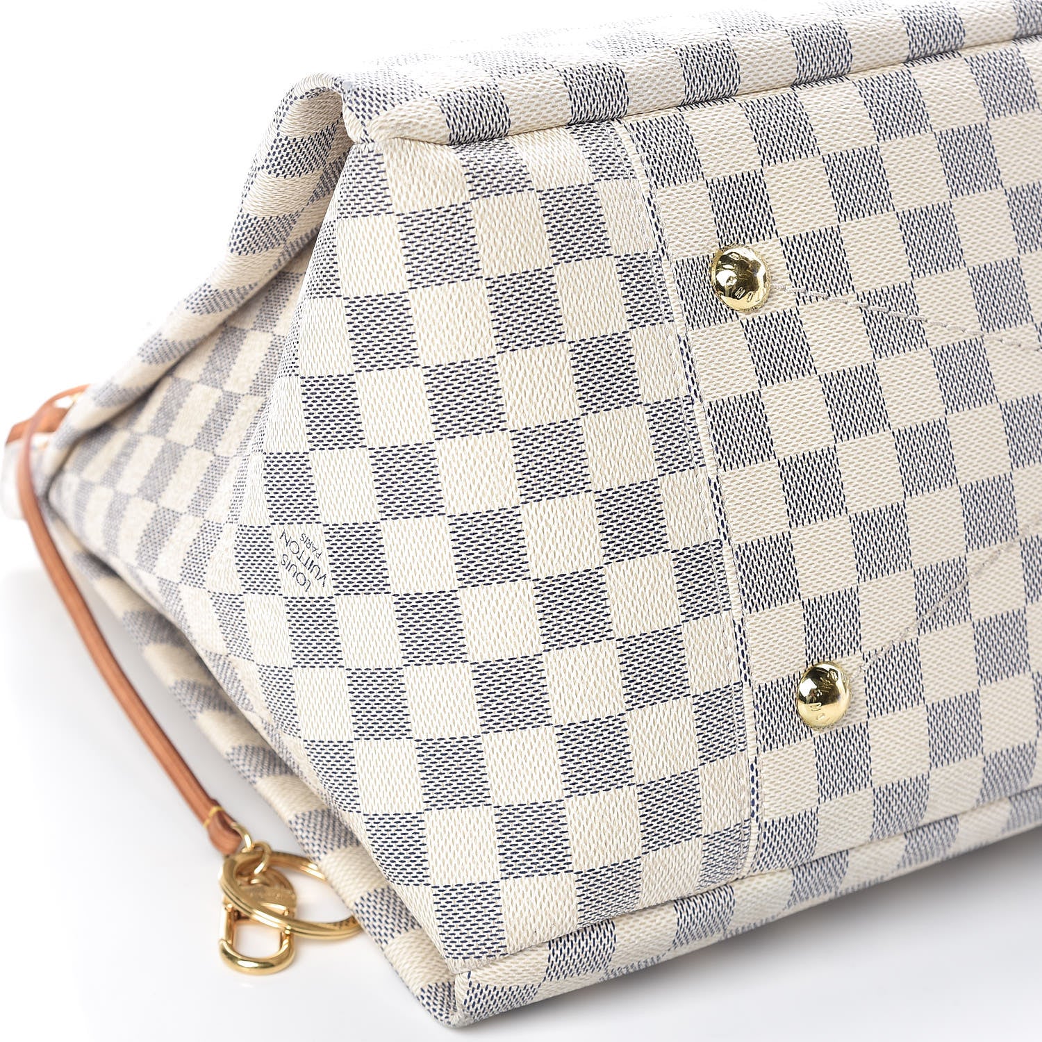 Louis Vuitton Damier Azur Artsy MM 5 of 15
