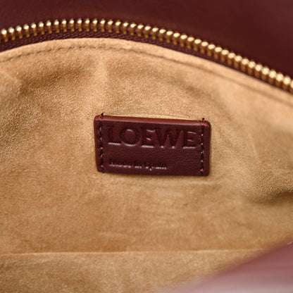 Loewe Calfskin Small Woven Puzzle Bag Dark Burgundy 6 of 11