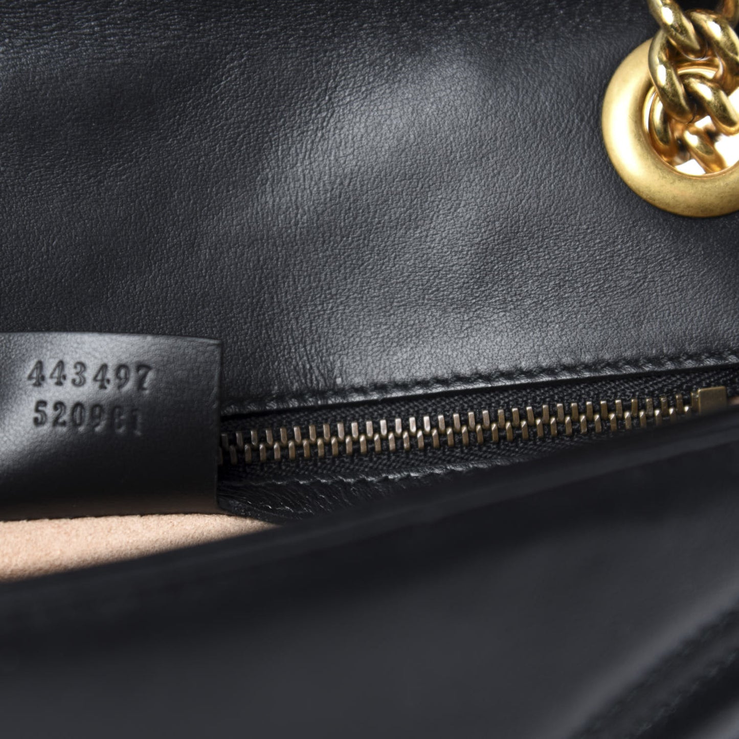 Calfskin Matelasse Small GG Marmont Shoulder Bag Black