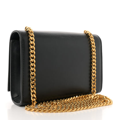 Saint Laurent Calfskin Small Classic Monogram Kate Tassel Satchel Black 3 of 12