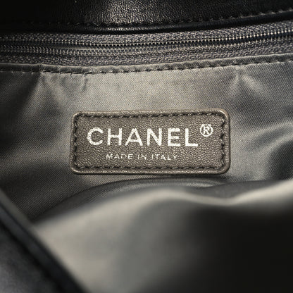 Chanel Lambskin Rock And Cabaret Chain Fringe Flap Black 6 of 10