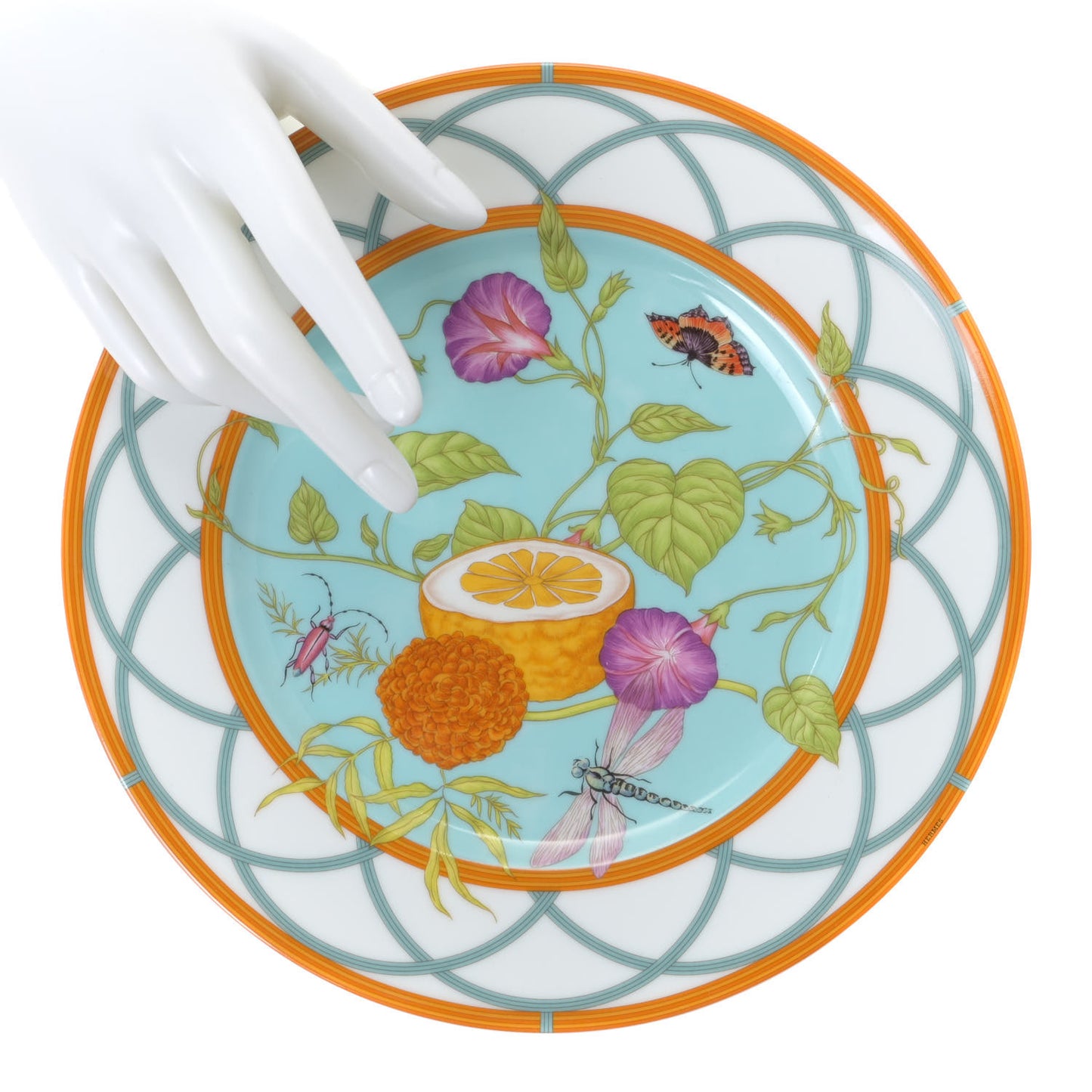 Porcelain La Siesta Dessert Plate Set of 2