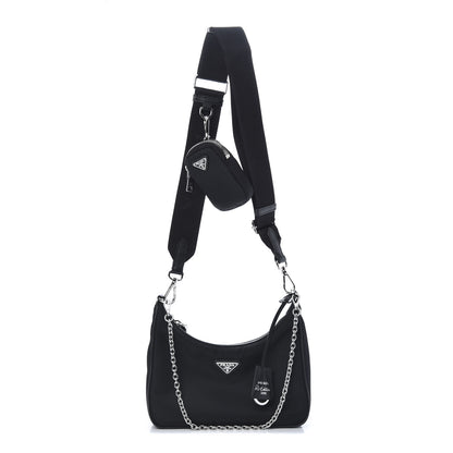 Prada Nylon Re-Edition 2005 Shoulder Bag Black 1 of 10