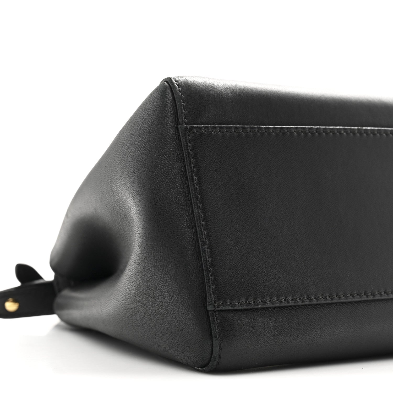Fendi Nappa Mini Peekaboo Iconic Satchel Black 10 of 11