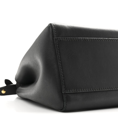 Fendi Nappa Mini Peekaboo Iconic Satchel Black 10 of 11