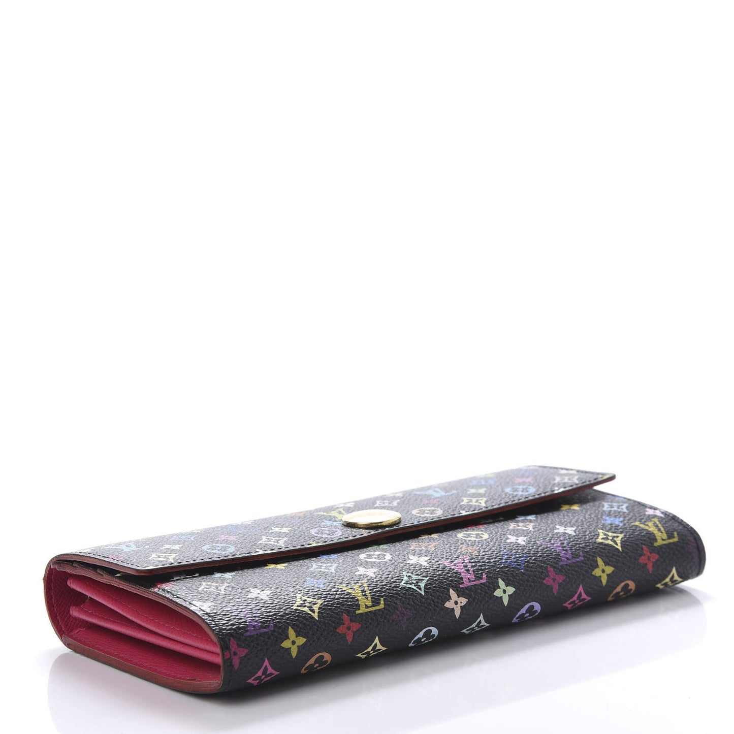 Monogram Multicolor Sarah Wallet Black Grenade