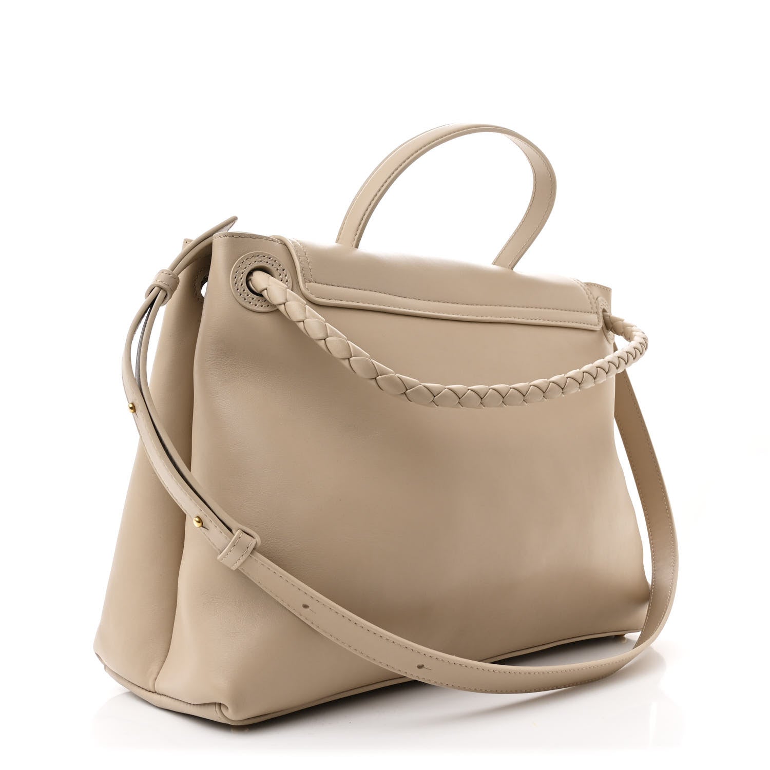 Bottega Veneta Silky Calfskin Medium Ciao Ciao Ecru 3 of 10