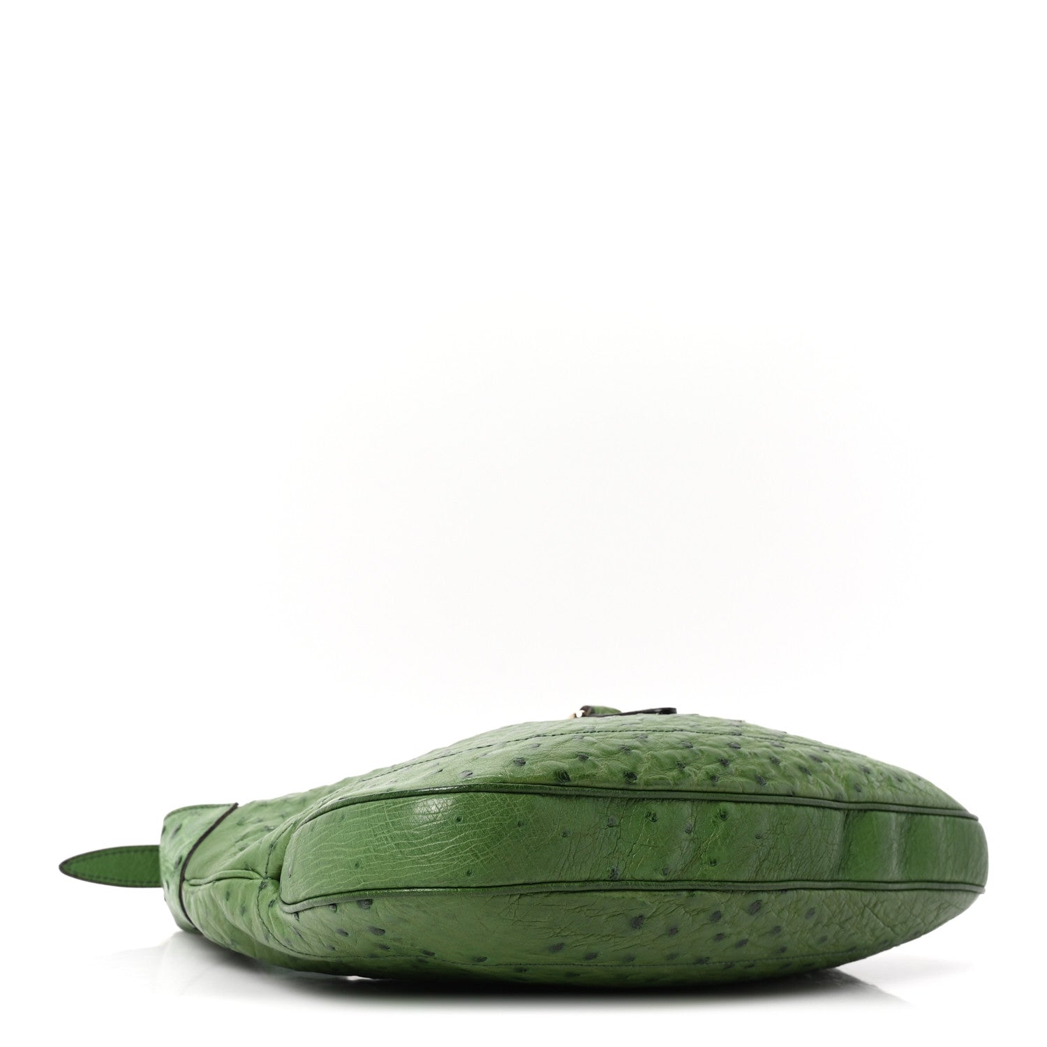 Gucci Ostrich Small Jackie O Hobo Green 1784586 – FASHIONPHILE