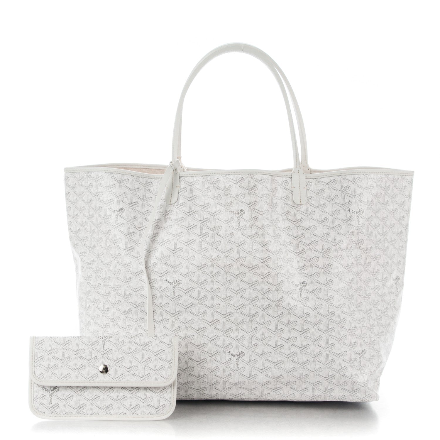 Goyard Goyardine Saint Louis GM White 1 of 7