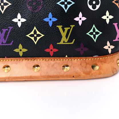 Louis Vuitton Monogram Multicolor Alma Black 18 of 35