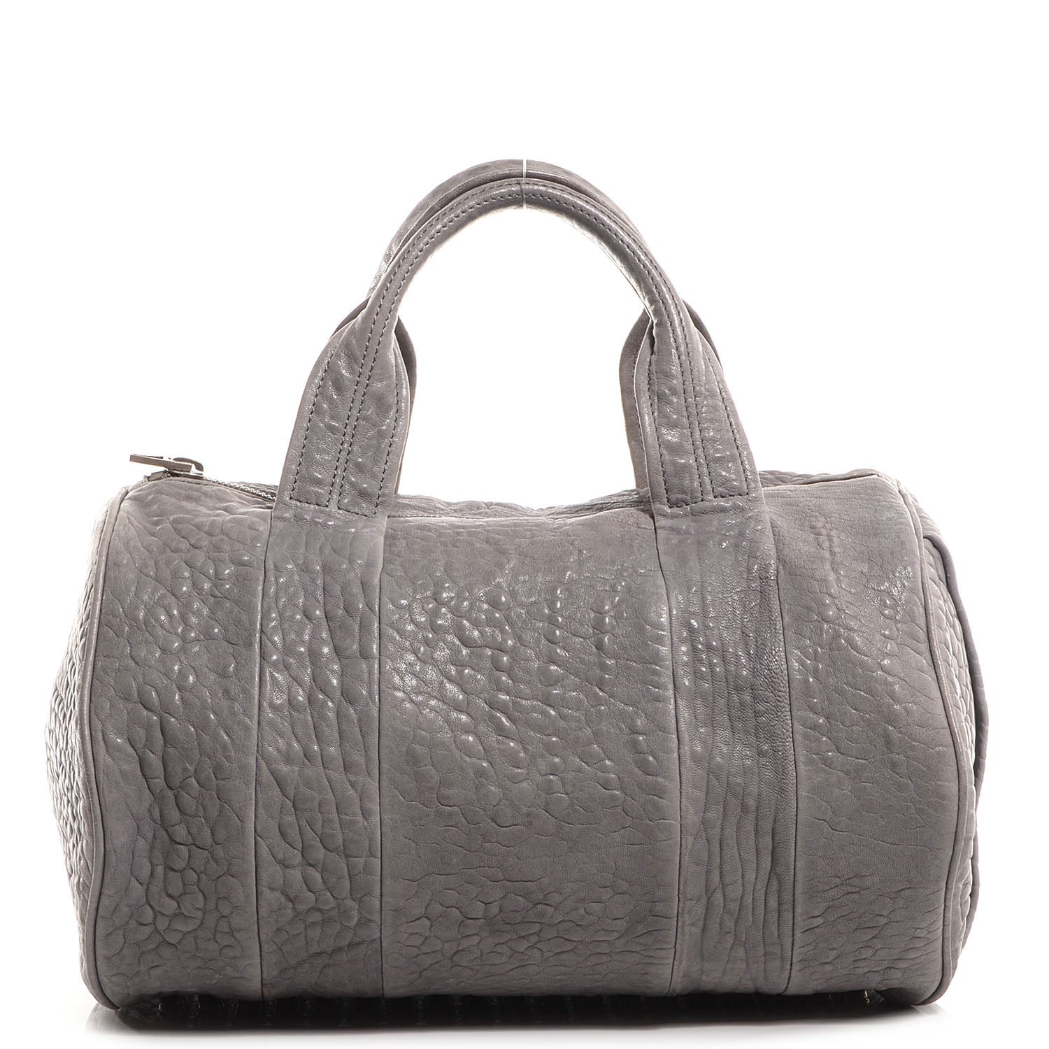 Alexander Wang Pebbled Lambskin Rocco Grey 1 of 6