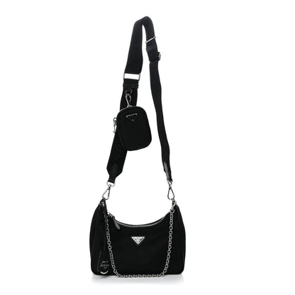 Prada Nylon Re-Edition 2005 Shoulder Bag Black 1 of 11
