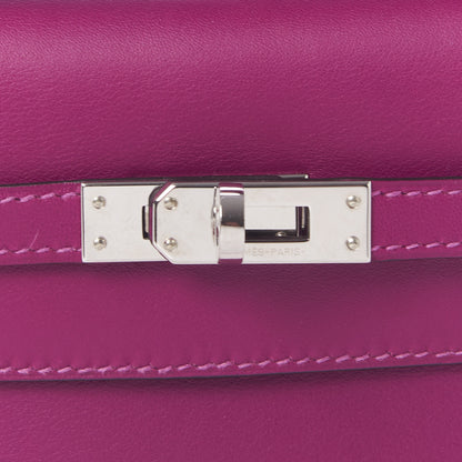 Hermes Swift Kelly Pochette Clutch Anemone 10 of 14