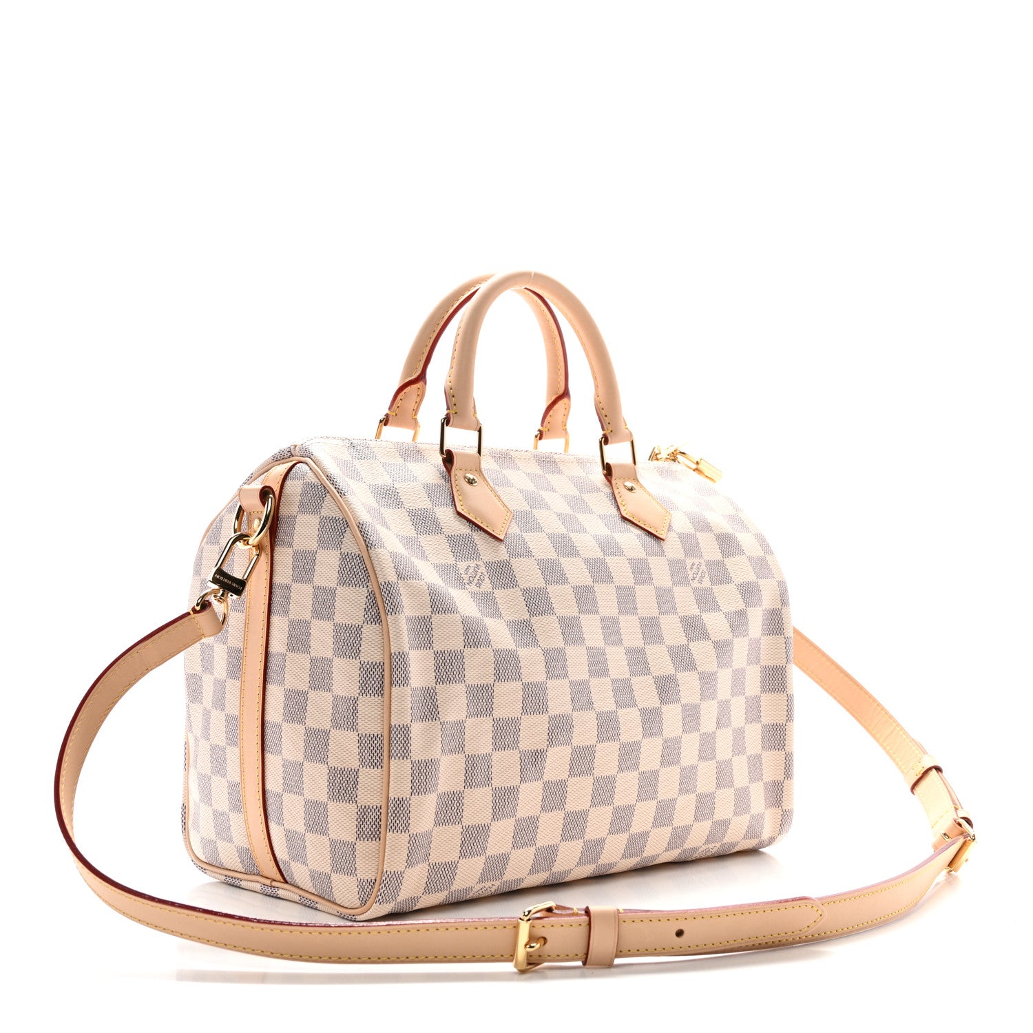 Louis Vuitton Damier Azur Speedy Bandouliere 30 3 of 9