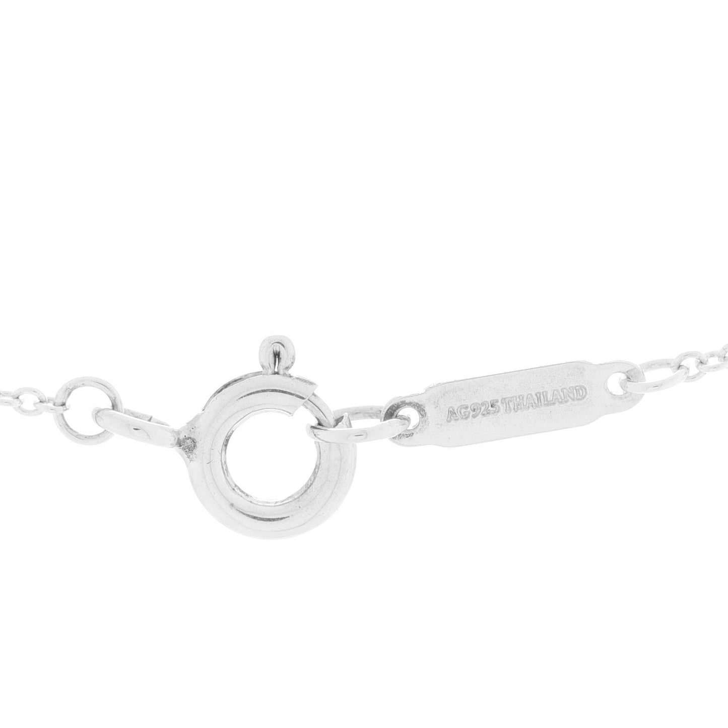 Sterling Silver Small Bow Pendant Necklace