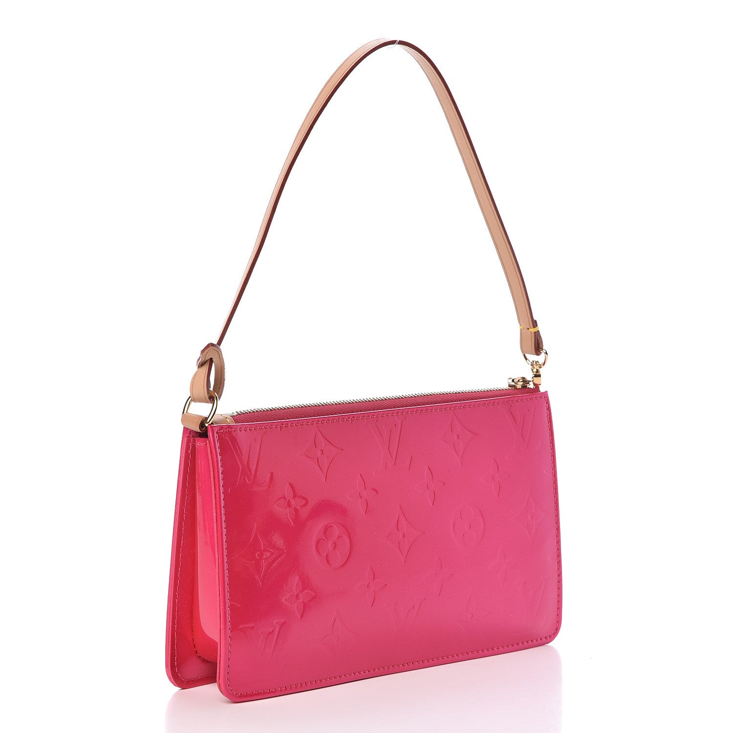 Louis Vuitton Vernis Lexington Pochette Fuchsia 3 of 11