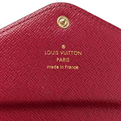 Louis Vuitton Monogram Josephine Wallet Fuchsia 7 of 9