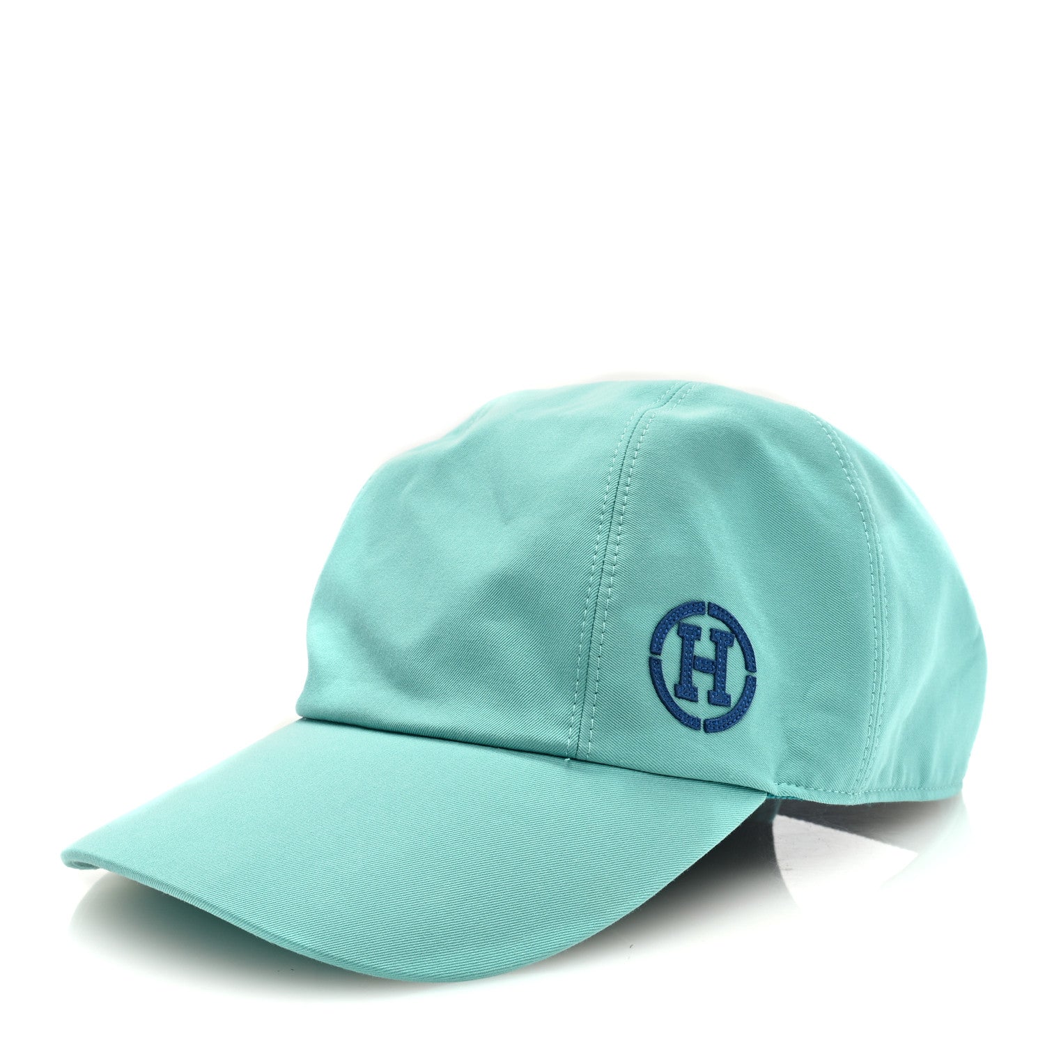 Hermes Cotton Miles H Circle Hat 58 Lagon 1 of 7