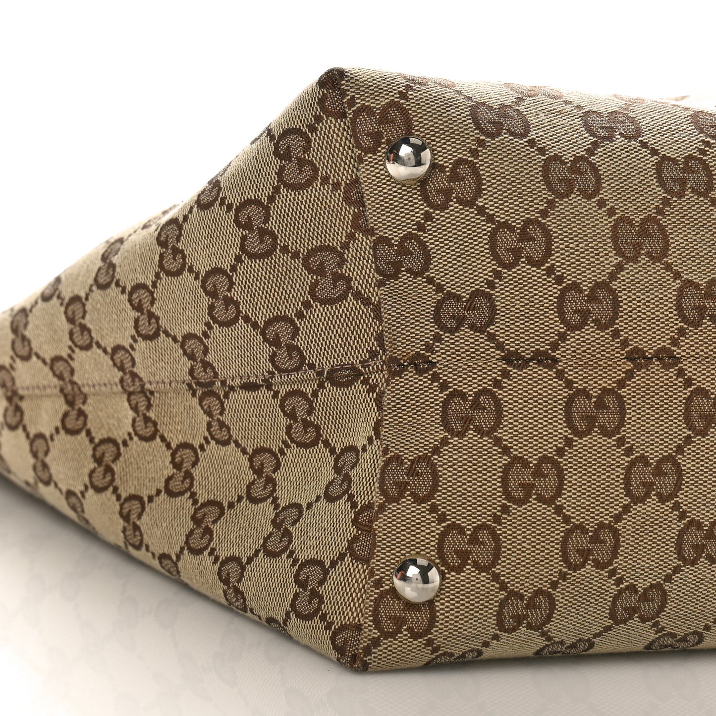 Monogram Medium Icon Bit Tote Dark Brown