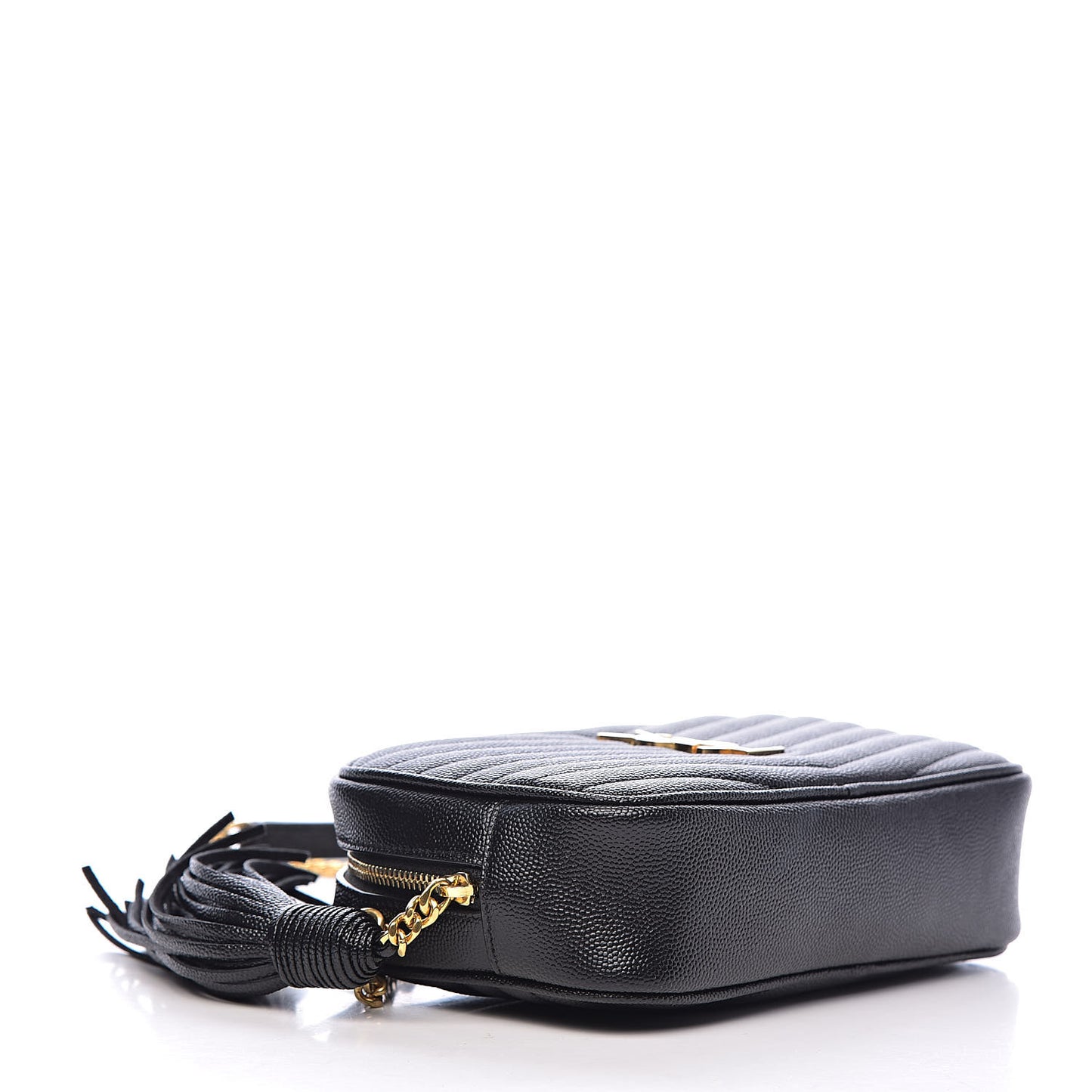 Grain De Poudre Matelasse Monogram Mini Lou Camera Bag Black