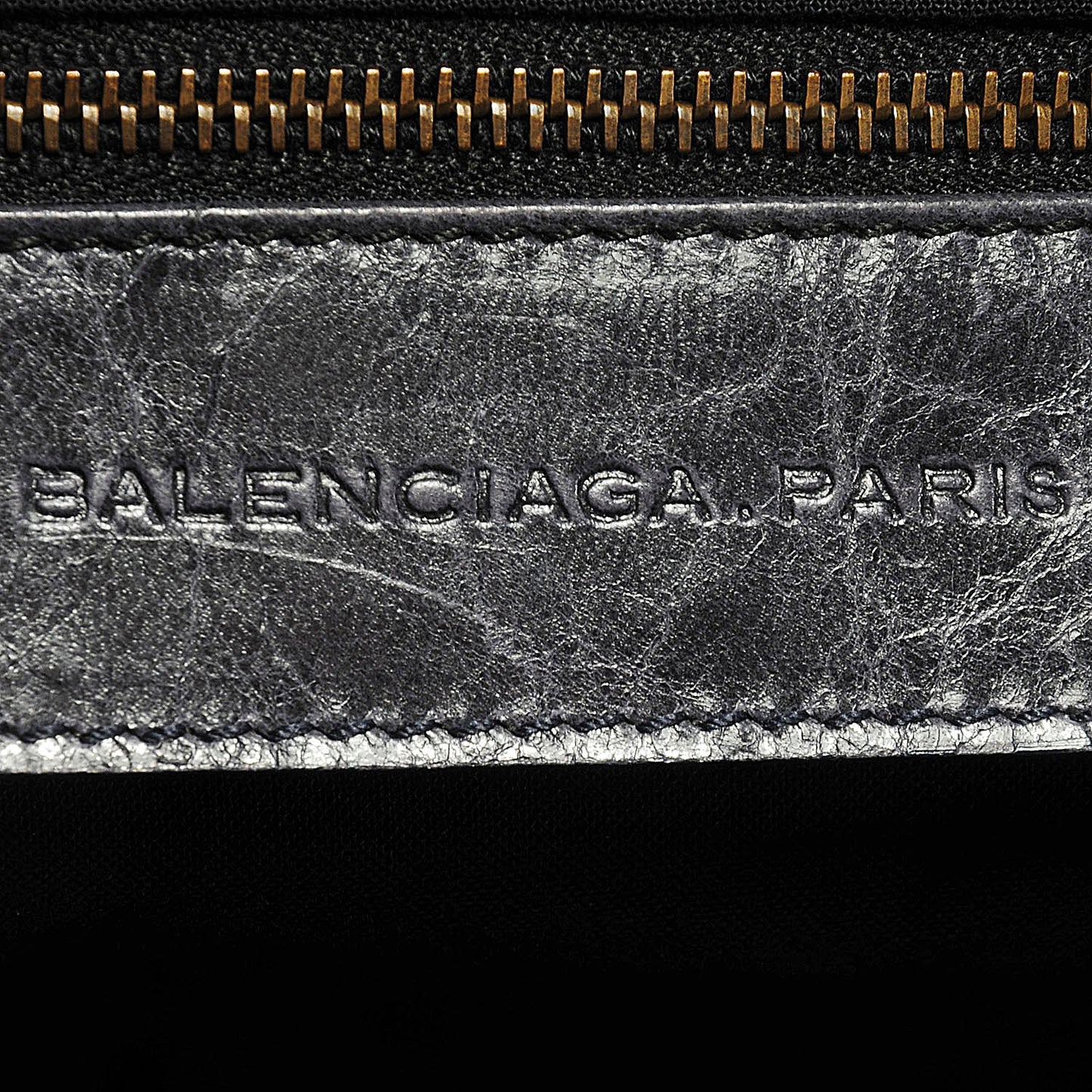 Chevre Classic Hardware Box Bag Ink
