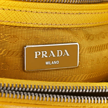 Prada Saffiano Small Galleria Double Zip Tote Soleil 7 of 13